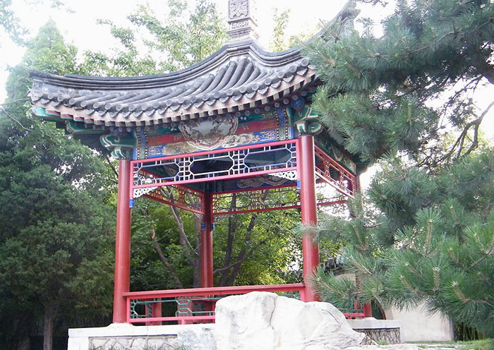 中式設(shè)計(jì)特色魅力建筑“古亭”